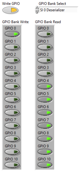 GPIO Bank Manual Read Write 1