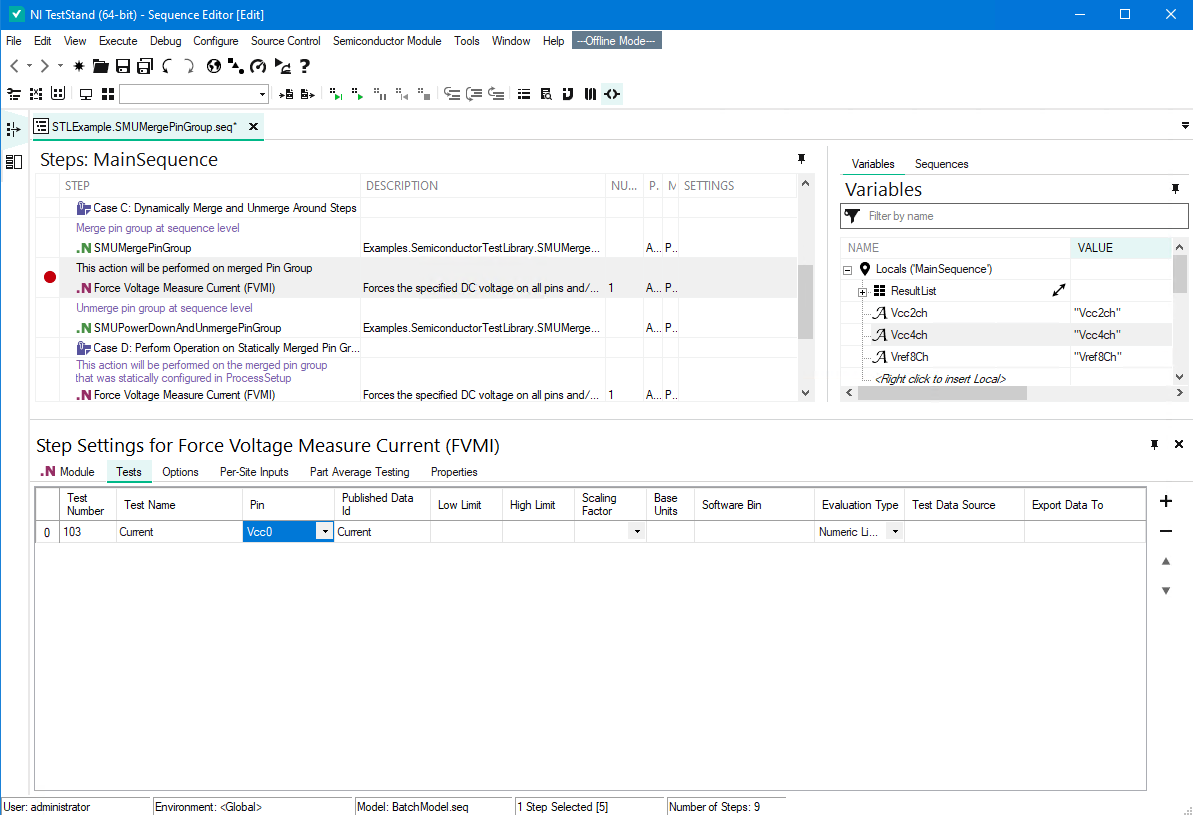 TestsTabPrimaryPinEdittime