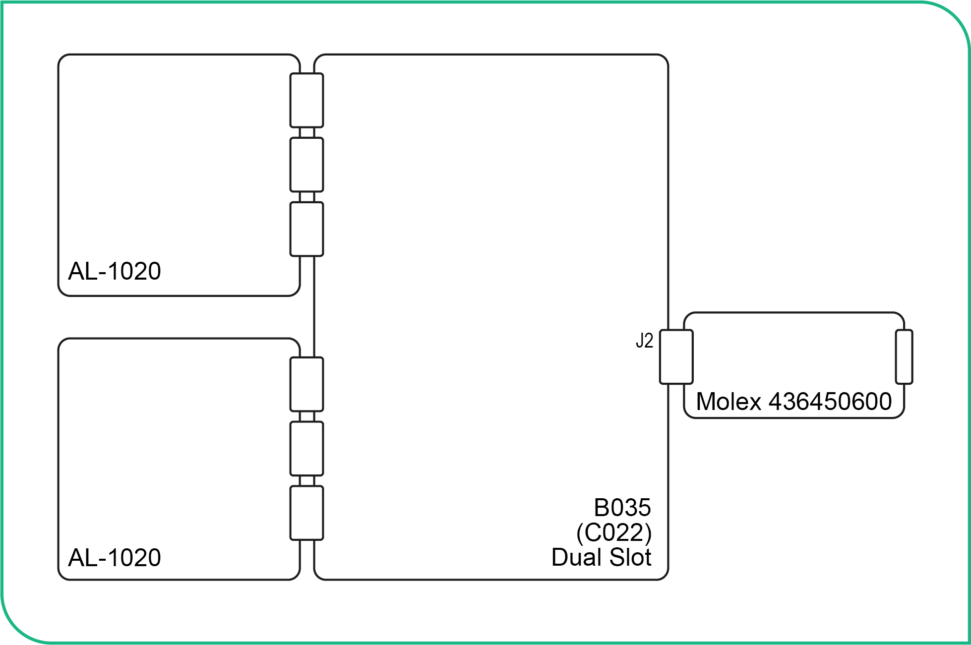 Power Switch Signal Path Connection Diagram